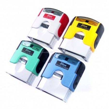  Cachet personnalisable Shiny Printer S-1824 format empreinte 58 mm x 22 mm 5 lignes — Synapses Maroc