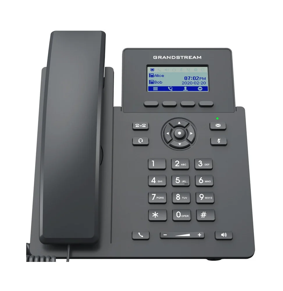 Téléphone IP filaire 2 Comptes SIP / 2 lignes Grandstream 