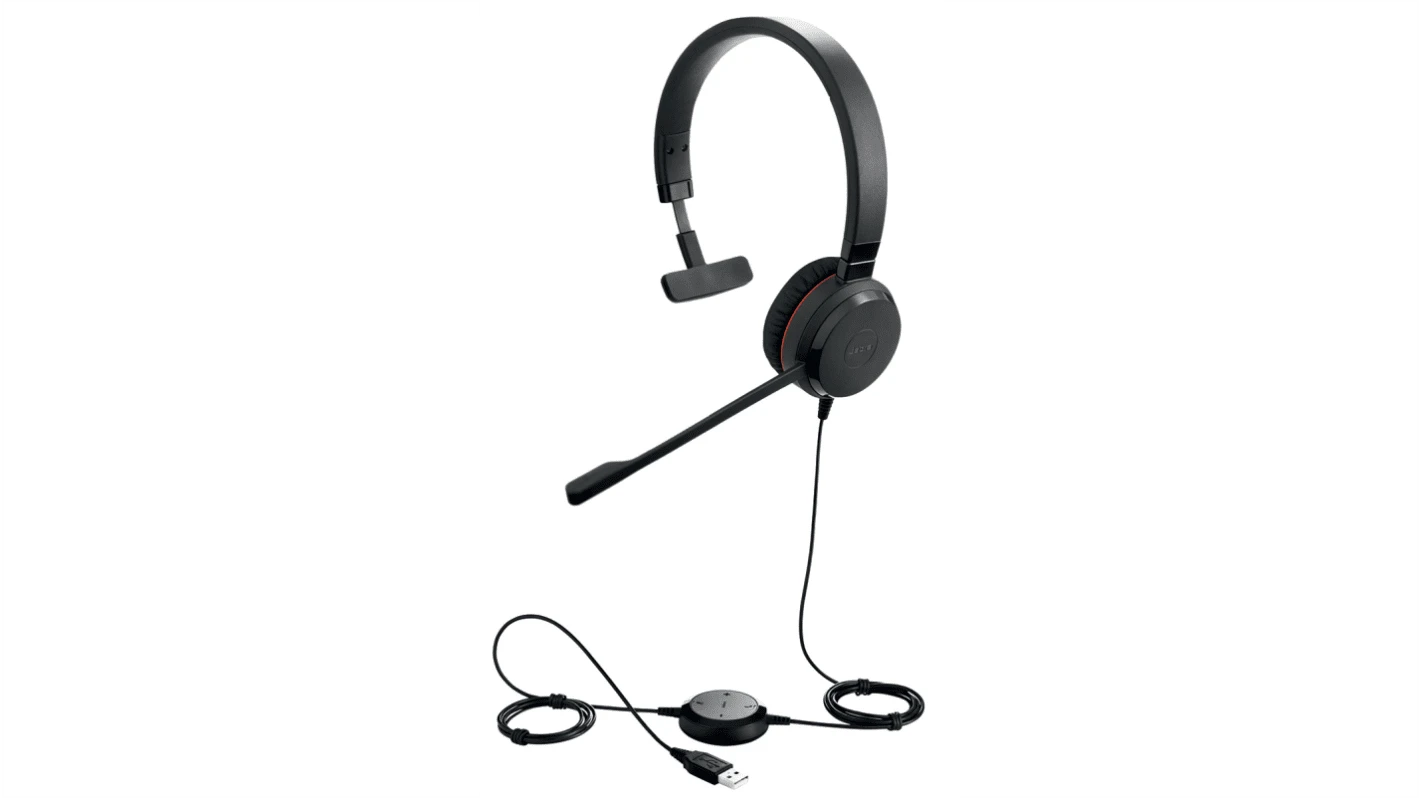  Jabra EVOLVE 30 MS Mono USB Headband — Synapses Maroc