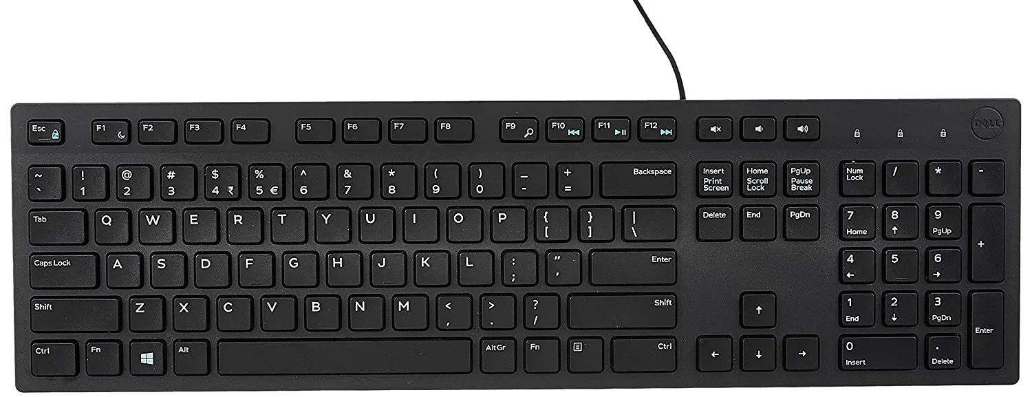 Dell Dell Multimedia Keyboard-KB216 - AZERTY- Black — Synapses Maroc