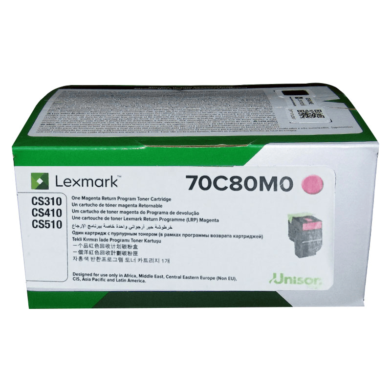  Lexmark 708M Magenta Return Program Toner Cartridge — Synapses Maroc