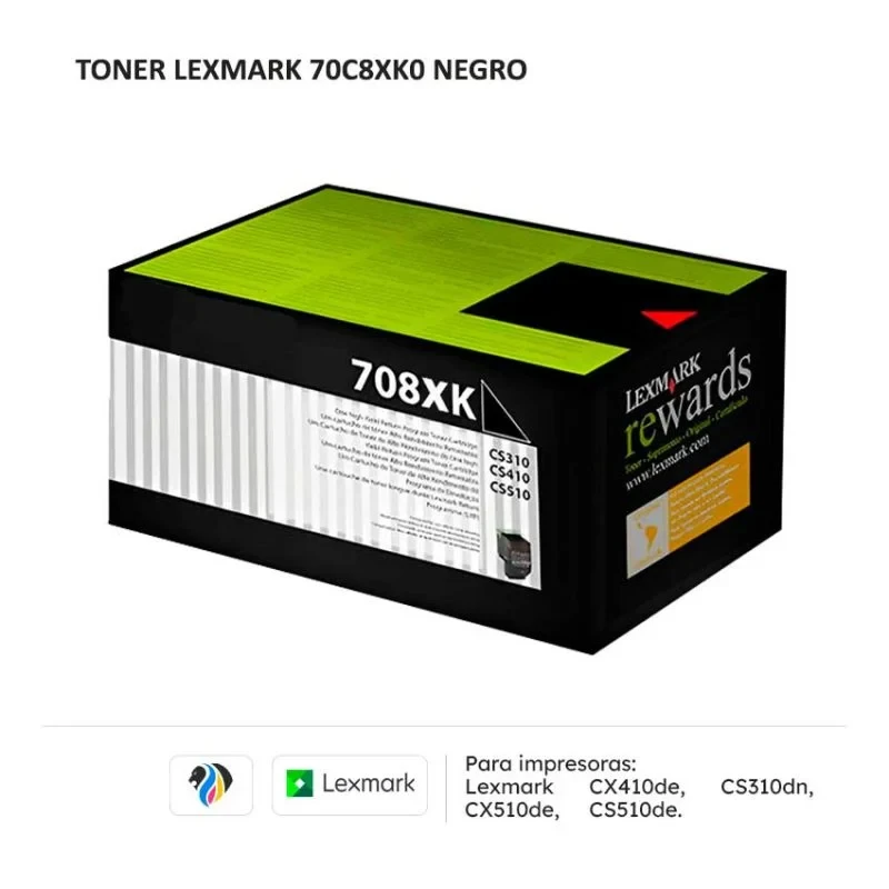  Lexmark 708XK Black Extra High Yield Return Program Toner Cartridge — Synapses Maroc