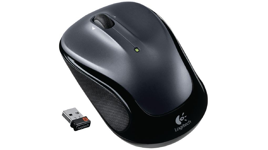  Souris Sans fil  M325 en Gris Foncé — Synapses Maroc