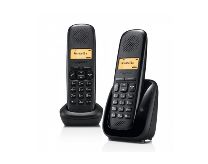  Téléphone Sans fil  Gigaset  A170 NOIR — Synapses Maroc