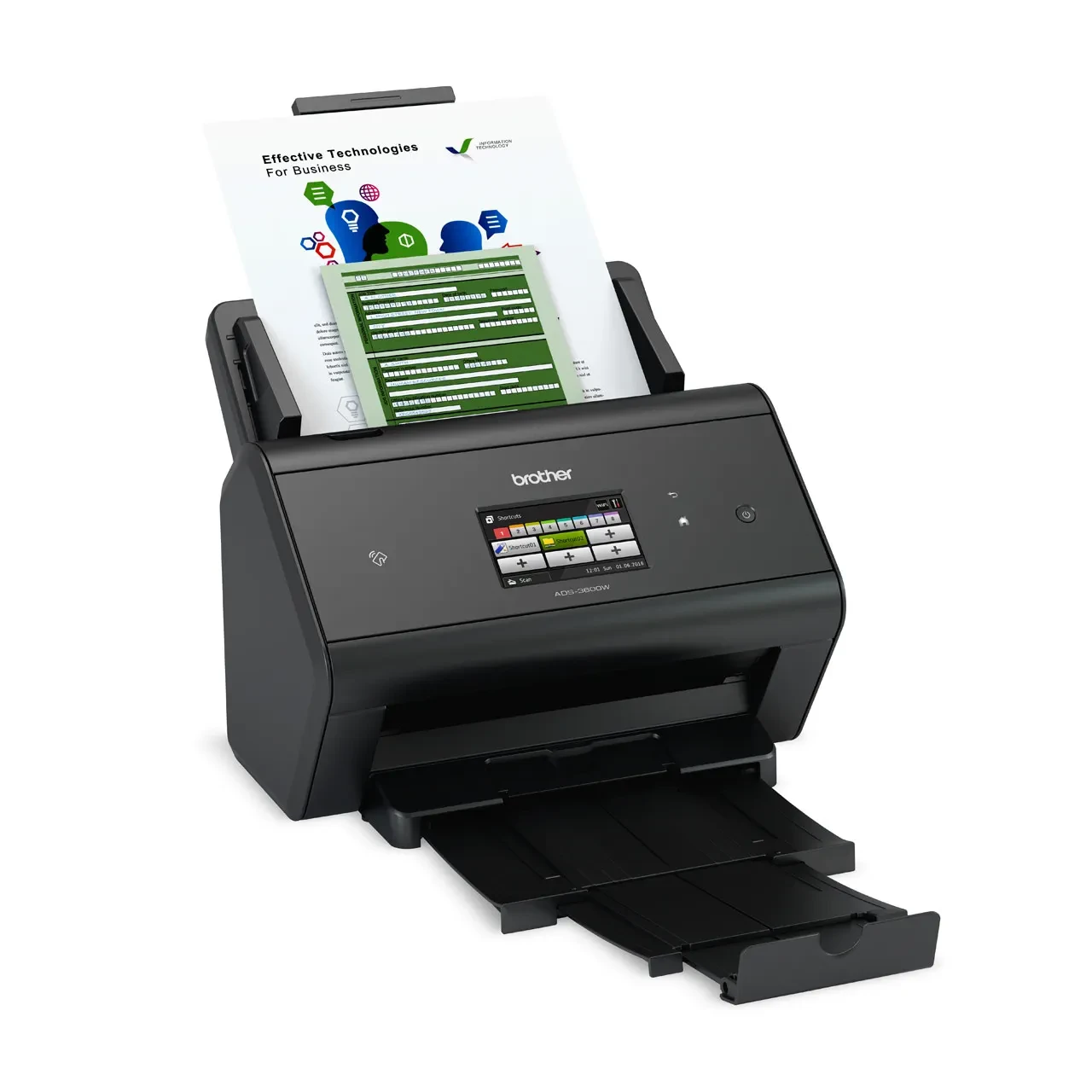  Scanner fixe à defillement recto-verso, réseau et Wifi — Synapses Maroc