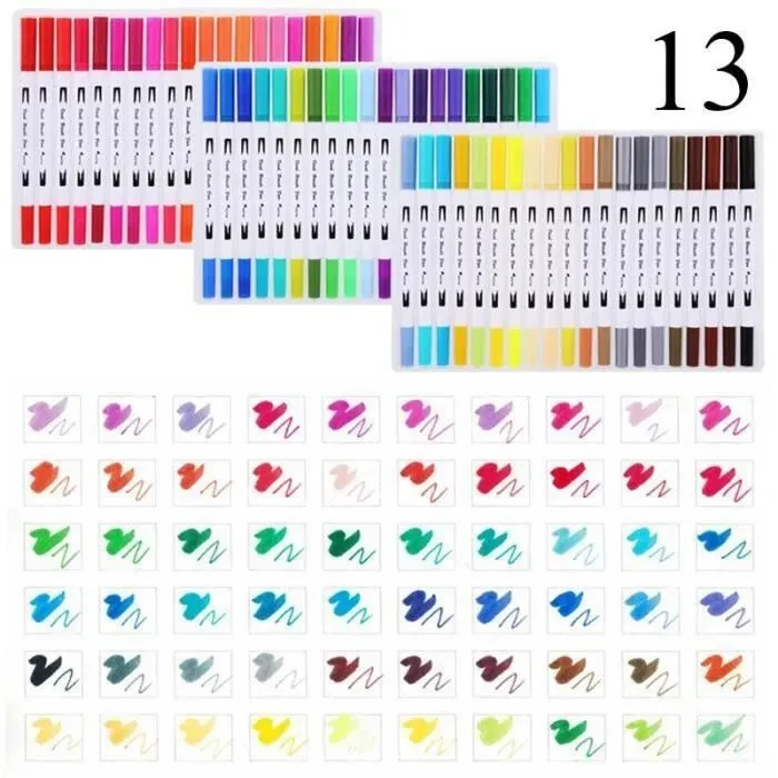  Boite de 12 Stylos Feutres Mon Ami pointe fine 4 Coloris au choix — Synapses Maroc