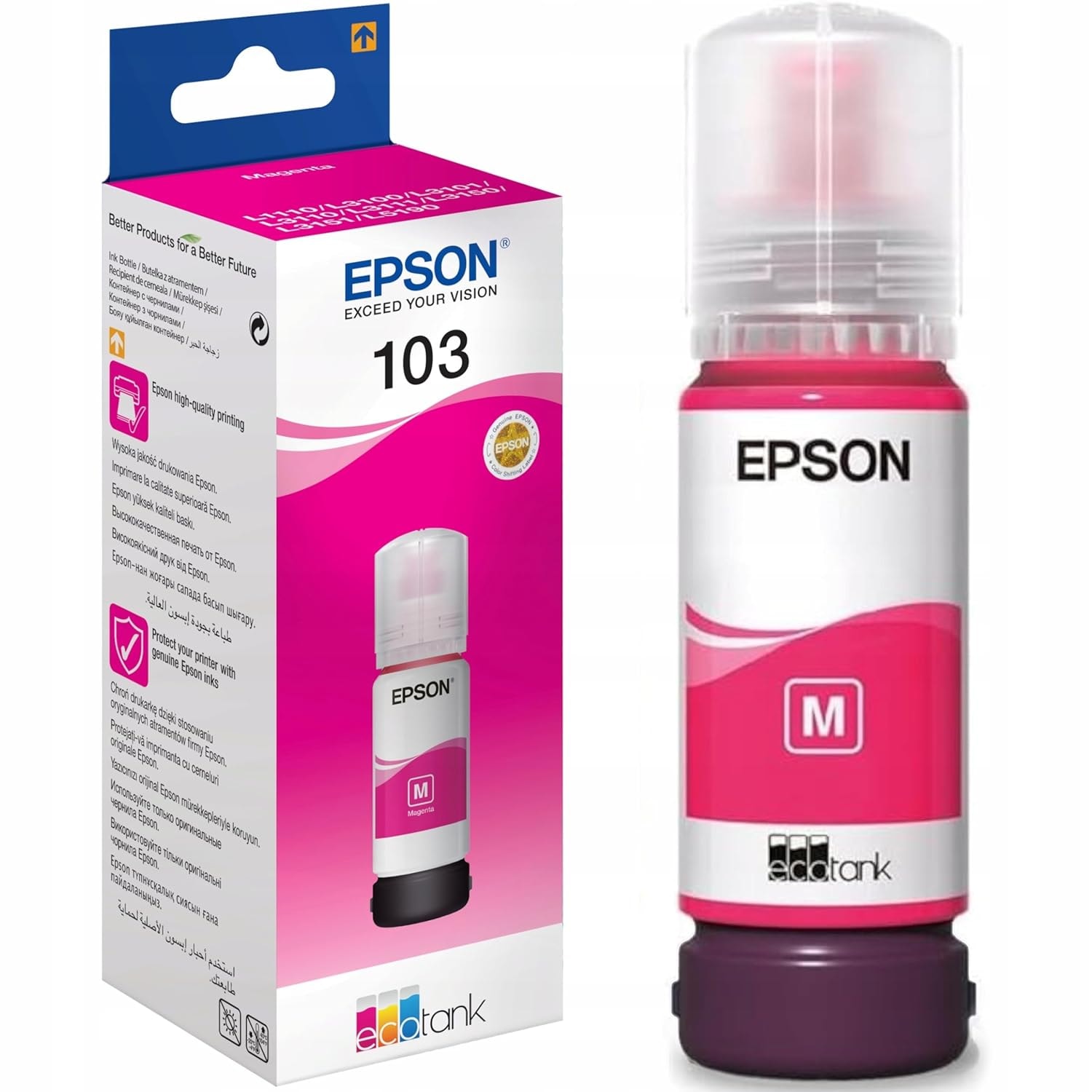  Bouteilles d'encres   L3110 L3111 L3150 — Synapses Maroc