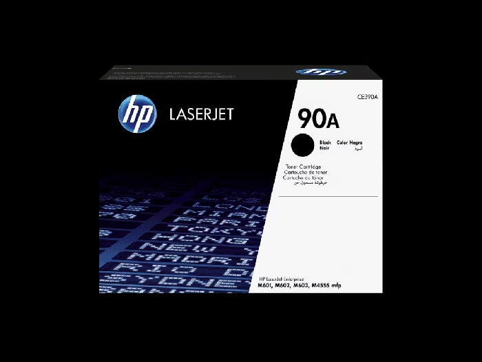 HP HP 90A (CE390A) Toner Cartridge, Black — Synapses Maroc