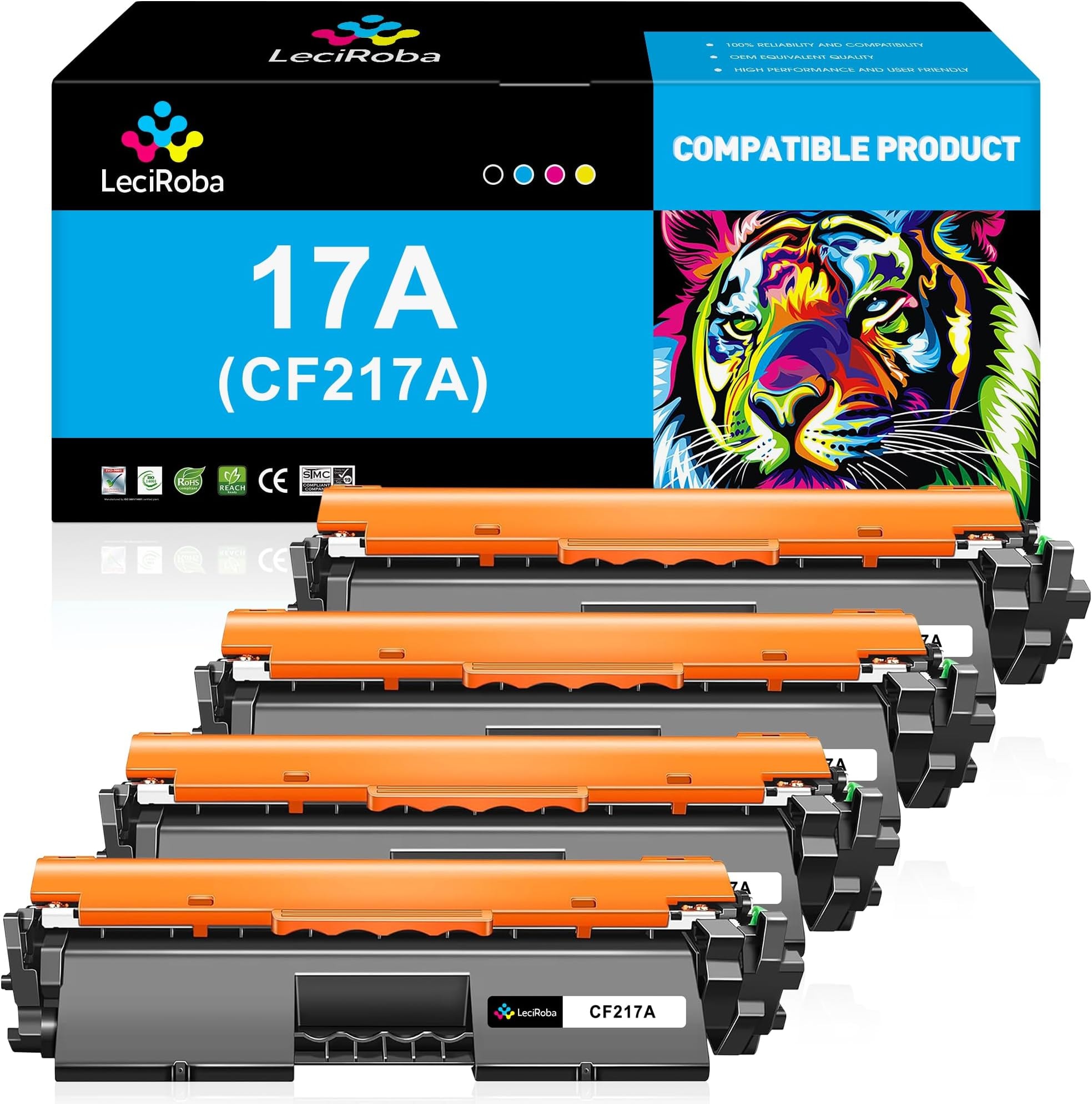 HP HP 17A (CF217A) Black Original Toner Cartridge for HP Laserjet Pro M102 M130 — Synapses Maroc