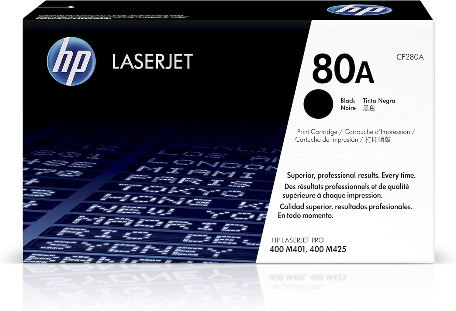 HP HP 80A Toner Noir Authentique (CF280A) — Synapses Maroc
