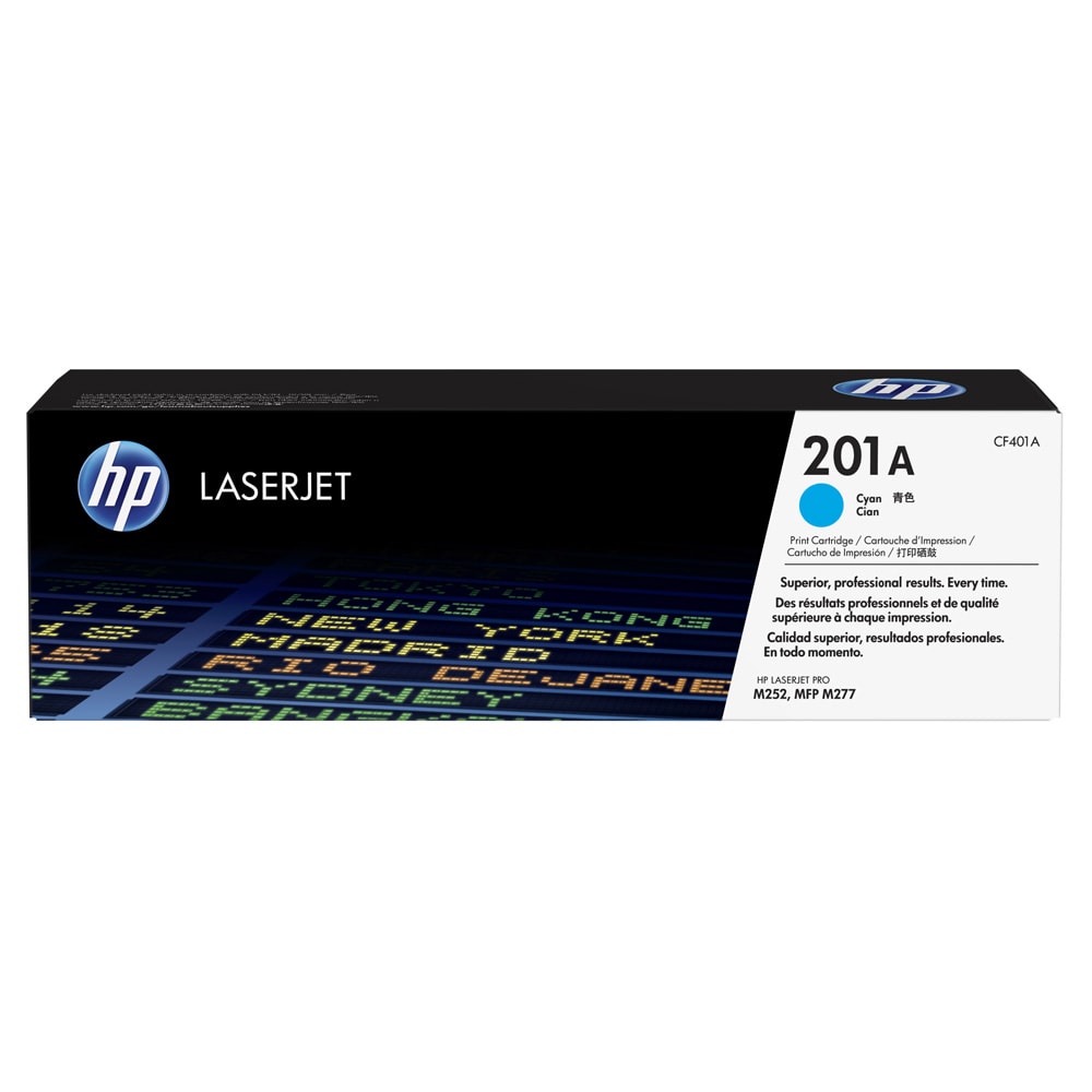 HP HP 201A toner LaserJet cyan authentique (CF401A) — Synapses Maroc