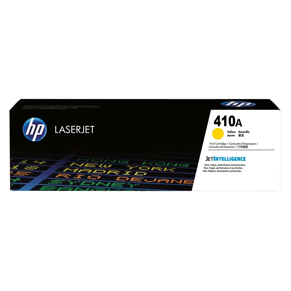 HP HP 410A (CF412A) Cartouche de toner HP LaserJet jaune d’origine — Synapses Maroc
