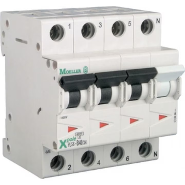 Disjoncteur modulaire 3P+N Courbe C 16A 4,5kA — Synapses Maroc