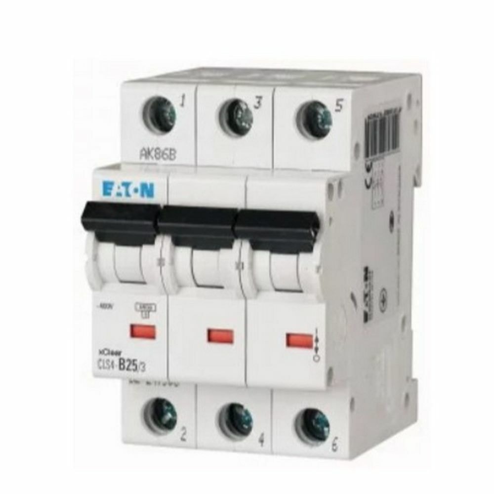 Disjoncteur modulaire 3P Courbe C 20A 4,5kA — Synapses Maroc