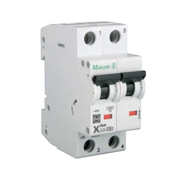 Disjoncteur modulaire 2P Courbe C 25A 4,5kA — Synapses Maroc