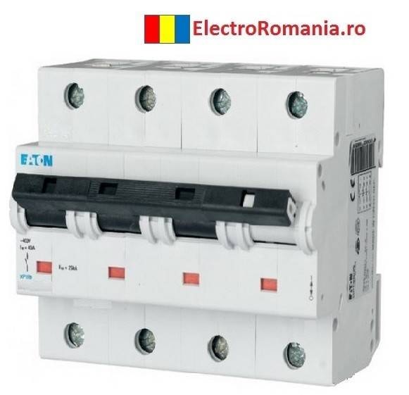 Disjoncteur modulaire 4P Courbe C 25A 4,5kA — Synapses Maroc