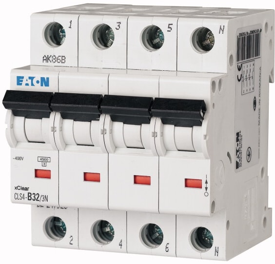 Disjoncteur modulaire 3P+N Courbe C 40A 4,5kA — Synapses Maroc