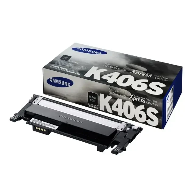 Samsung Samsung CLT-K406S Black Toner Cartridge — Synapses Maroc