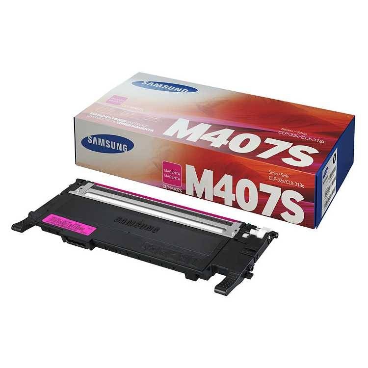 Samsung Samsung CLT-M407S Magenta Toner Crtg — Synapses Maroc