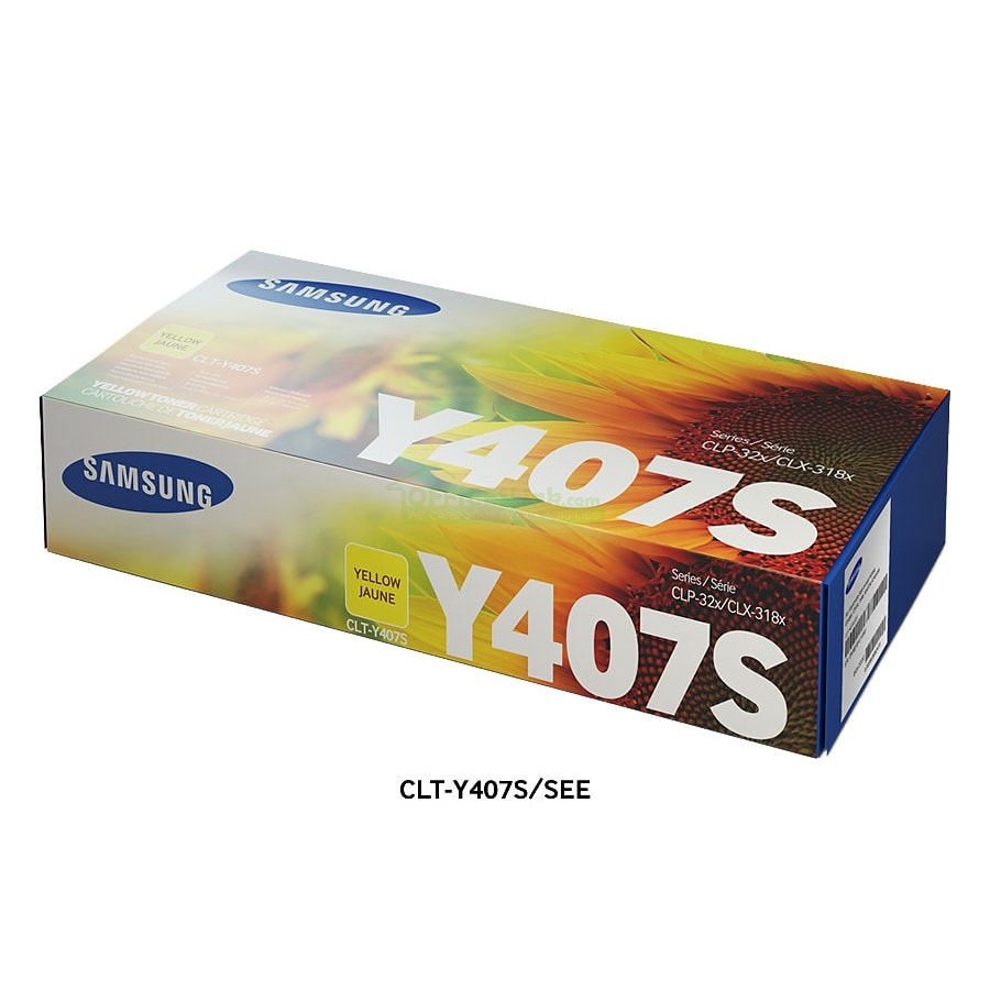 Samsung Samsung CLT-Y407S Yellow Toner Cartridge — Synapses Maroc