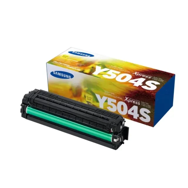 Samsung Samsung CLT-Y504S Yellow Toner Cartridge — Synapses Maroc