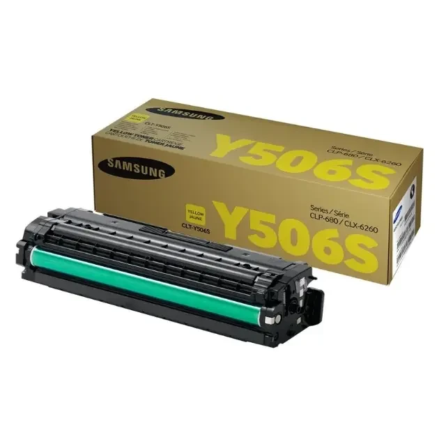 Samsung Samsung CLT-Y506S Yellow Toner Cartridge — Synapses Maroc