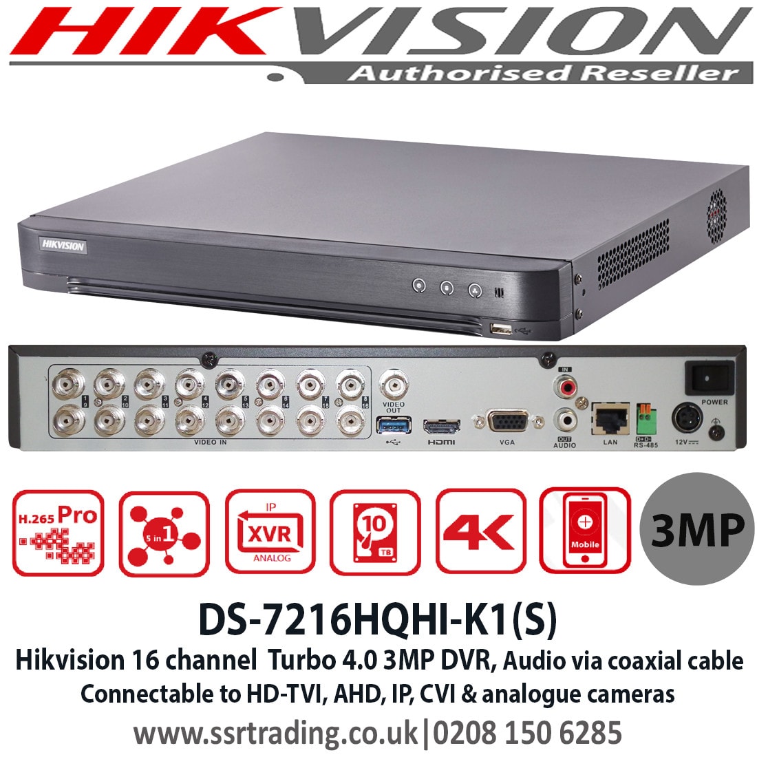 DVR 720P & 1080P — Synapses Maroc