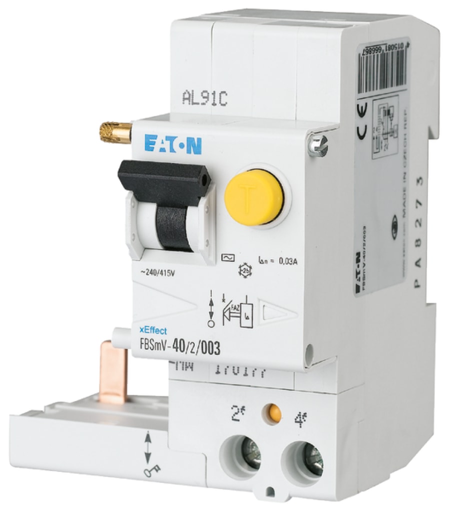Bloc différentiel pour FAZ AC 2P 40A-300mA — Synapses Maroc