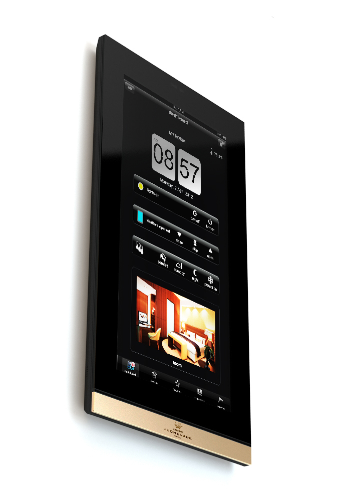 Interra 4 10.1'' Touch Panel Frame Champagne Plastic — Synapses Maroc