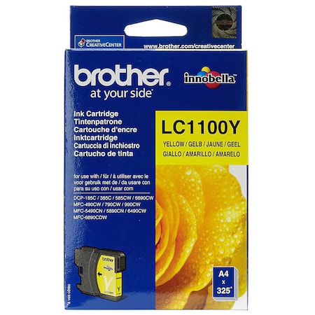 Brother BROTHER Cartouche d encre Jaune — Synapses Maroc