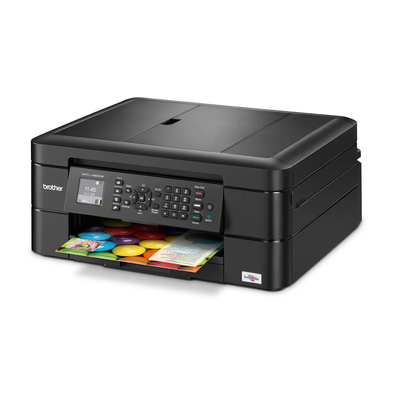  Multifonction jet d’encre couleur 4-en-1 recto-verso, écran LCD, Wifi et Wifi Direct — Synapses Maroc