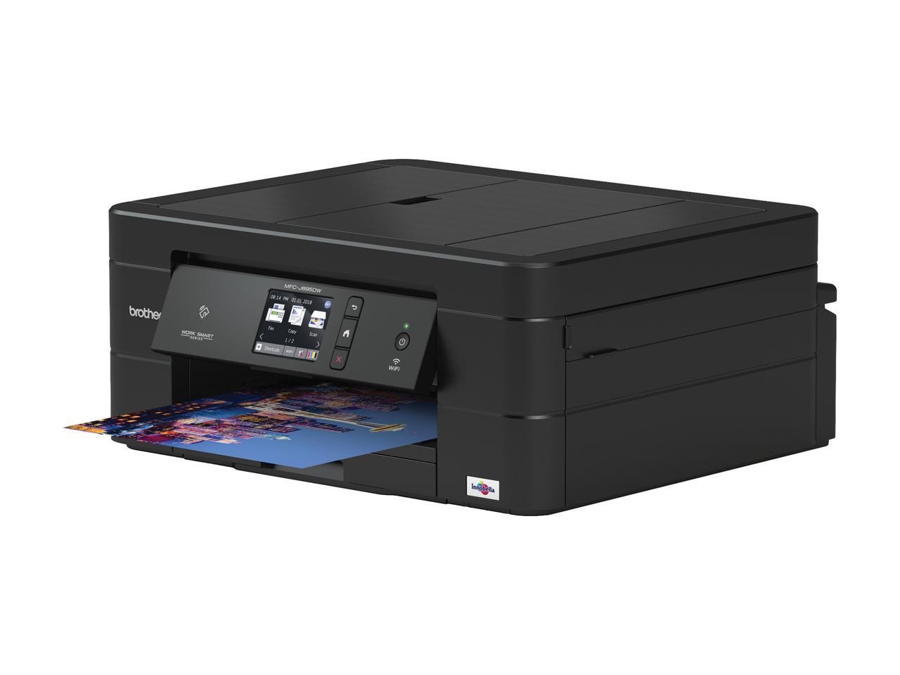  Multifonction jet d’encre couleur 4-en-1 recto-verso, écran LCD, Wifi et Wifi Direct — Synapses Maroc