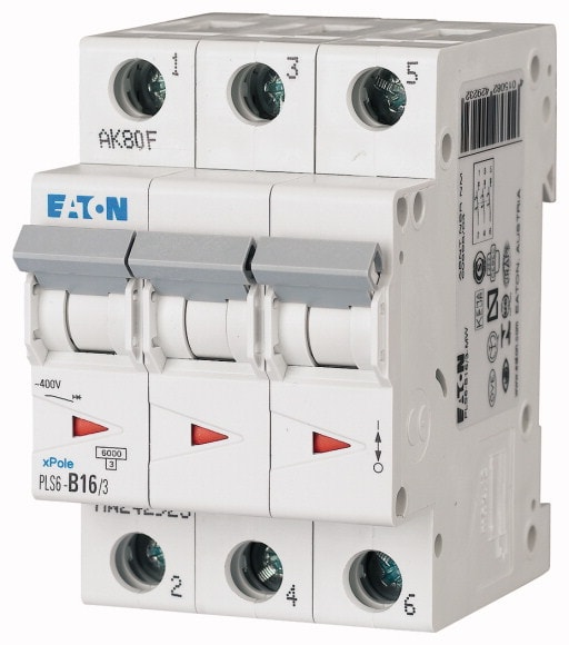 Disjoncteur modulaire 3PN C 16A 6KA — Synapses Maroc