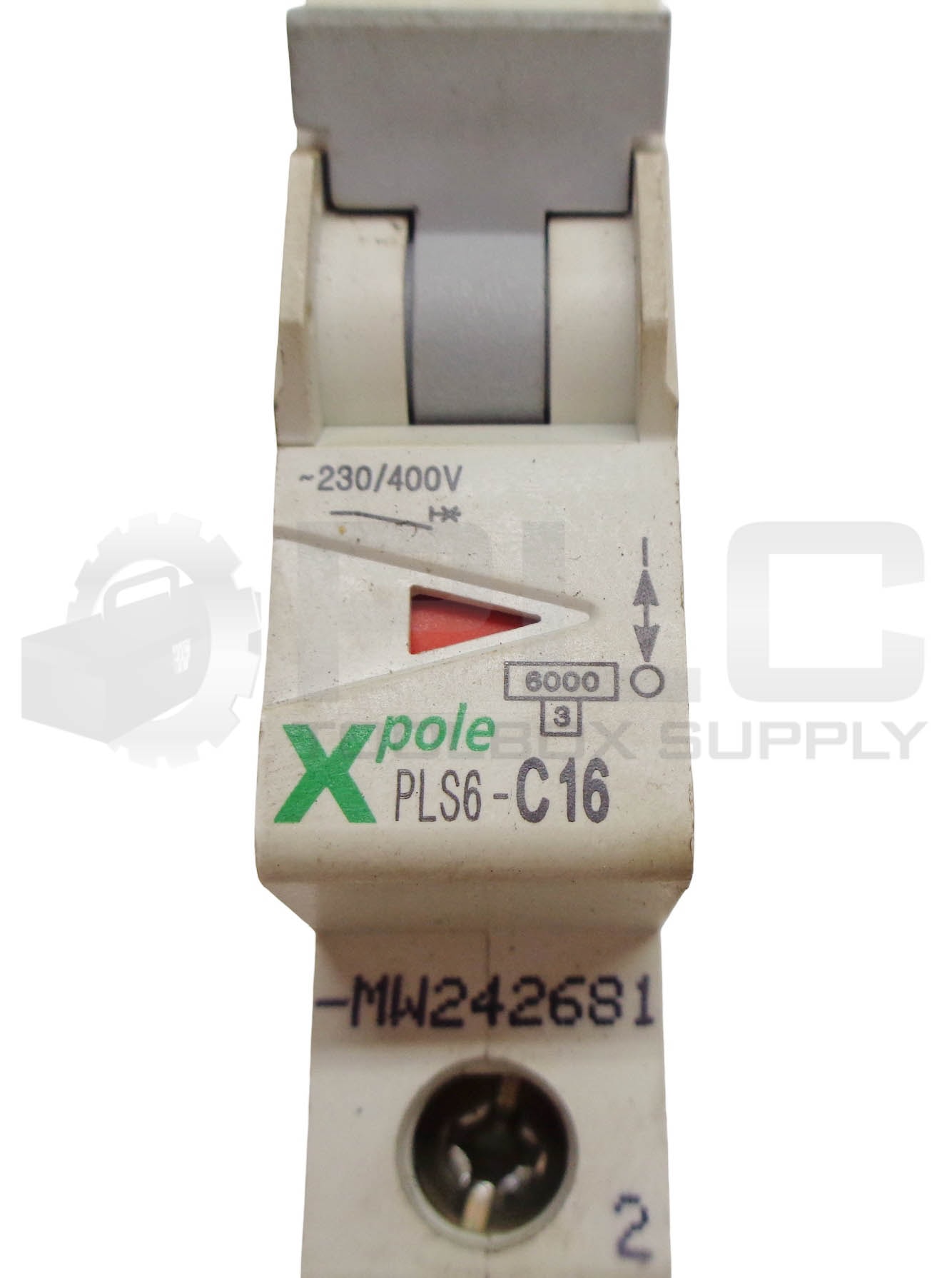 Disjoncteur modulaire 1P C 16A 6KA — Synapses Maroc