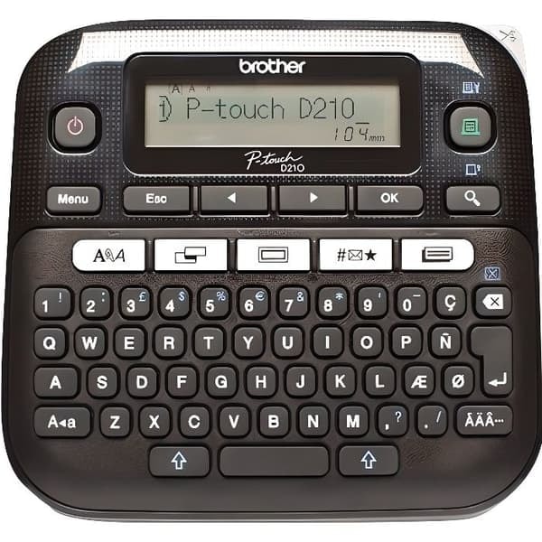  Etiqueteuse portable, Clavier AZERTY, Rubans TZe jusqu'à 12mm — Synapses Maroc