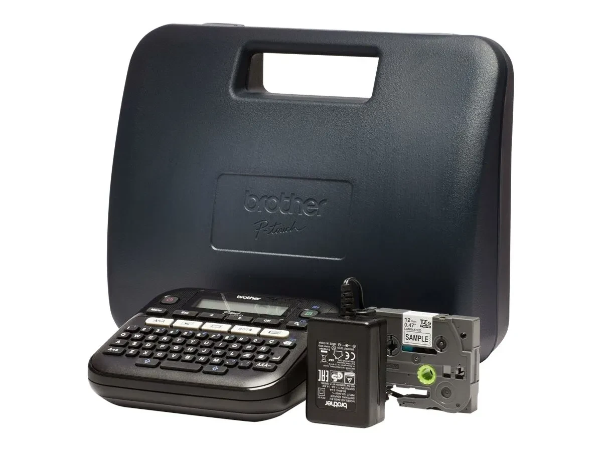  Etiqueteuse portable, Clavier AZERTY, Rubans TZe jusqu'à 12mm — Synapses Maroc