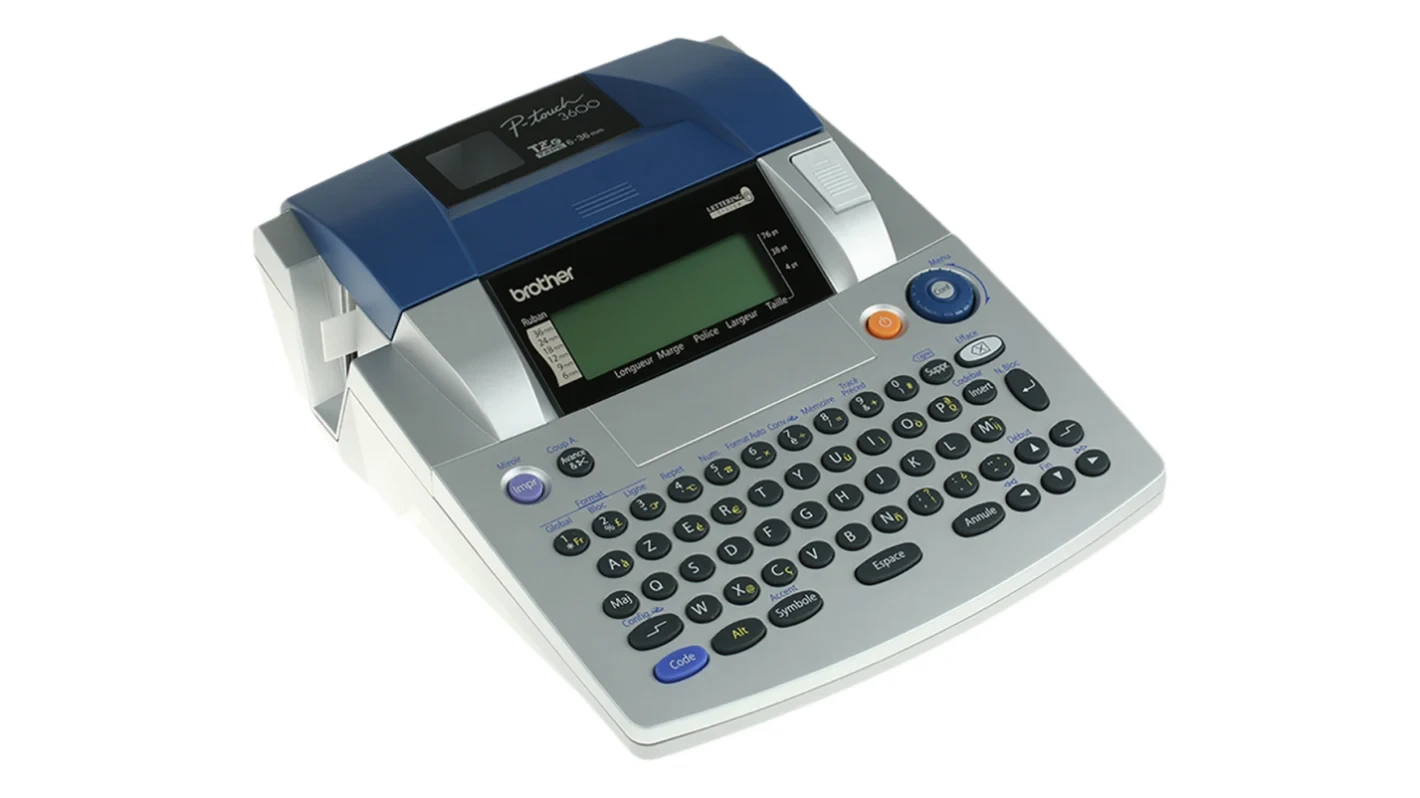 Brother ETIQUETEUSE ÉLECTRONIQUE COMPATIBLE PC/MAC BROTHER PT3600 — Synapses Maroc