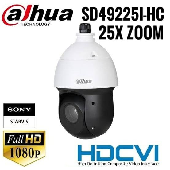 2MP 25x Starlight IR PTZ HDCVI Camera — Synapses Maroc