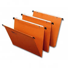  Lot de 25 Dossiers suspendus Kraft orange SICLA 380 (pour Tiroir) — Synapses Maroc