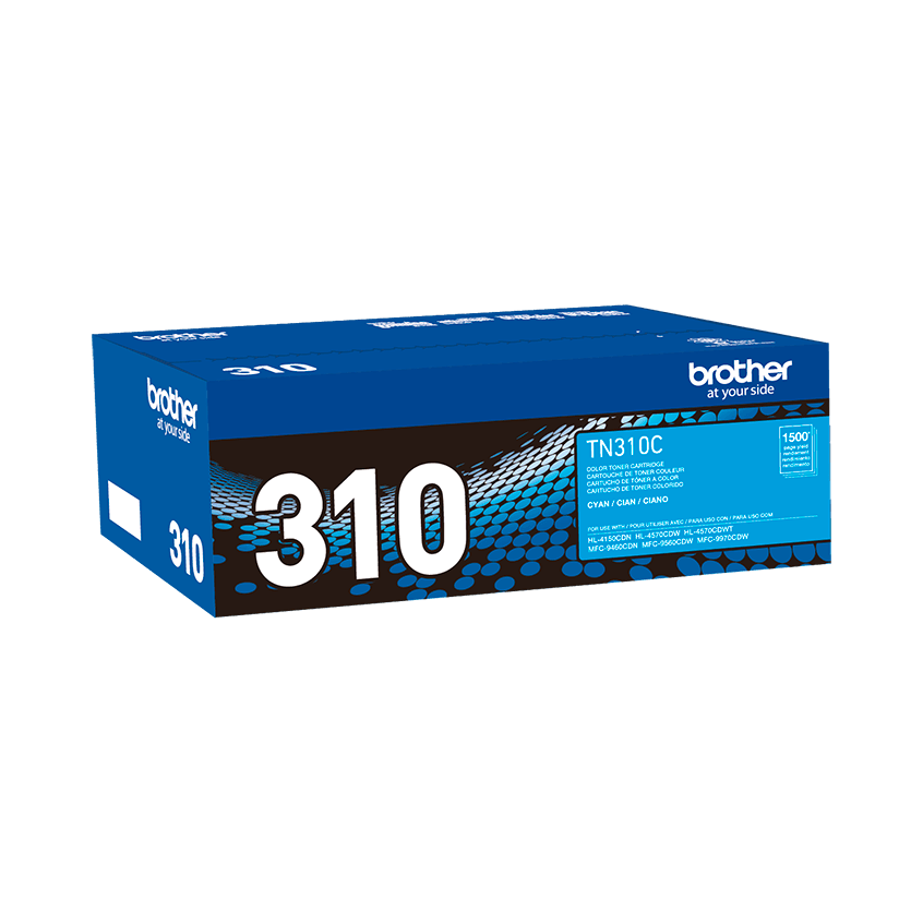 Brother Brother Genuine TN310BK, TN310C, TN310M, TN310Y Color Laser Black, Cyan, Magenta and Yellow Toner Cartridge Set — Synapses Maroc