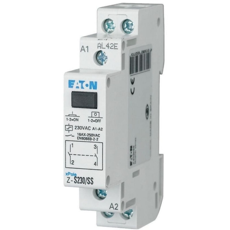  Télérupteur 16A 230V 2F — Synapses Maroc